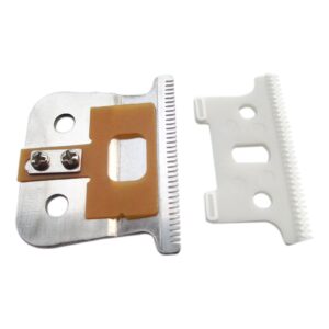 T Blades for Andis T outliner Andis Gtx T Outliner Replacement Blade Andis Gtx Replacement Blade (Ceramic T blade + Steel Blade) Silver