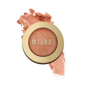 Milani Baked Blush, Powder Blush for Cheeks, Cruelty Free Makeup – Shape, Contour & Highlight Face for a Shimmery or Matte Finish -Bellissimo Bronze