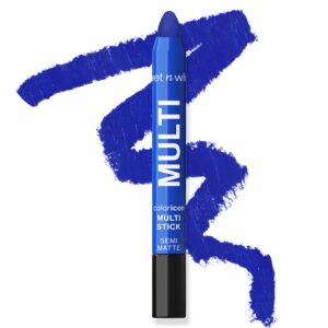 wet n wild Color Icon Cream Eyeliner Eyeshadow Multi-Stick, Moisturizing, Nourishing Velvety Cream-to-Powder Buildable & Blendable Formula, Cruelty-Free & Vegan – Blue Me Away