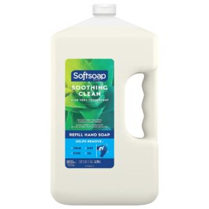 Softsoap Soothing Clean Liquid Hand Soap Refill, Aloe Vera Scent, 1 Gallon (201900) (792739)