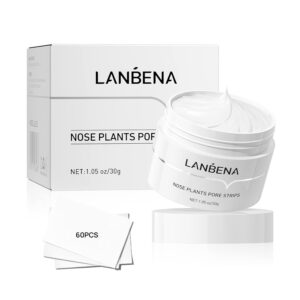 LANBENA Blackhead Remover – Peel Off Mask for Nose & Face, Blackhead Removal Kit 1.05oz