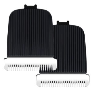 Blades for Manscaped Replacement Blades,Ceramic Blades for Manscape Replacement Blades Compatible with Manscaped Lawn Mower 4.0 3.0 2.0 Electric Hair Trimmer Replacement Blades,with Clean Brush.2pack.