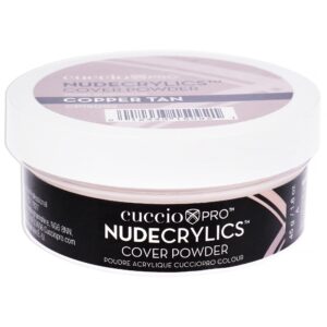 Cuccio Pro Nudecrylics Cover Powde – Cooper Tan 1.6 Oz