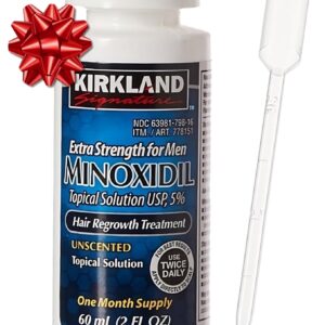 Kirkland Signature 5% Minoxidil Hair Regrowth for Men – 1 Month Supply