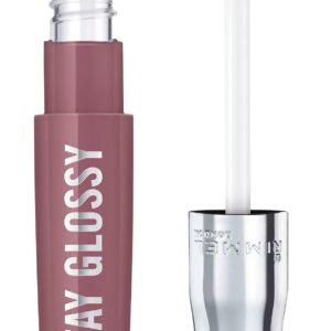 Rimmel Stay Glossy Lip Gloss – Non-Sticky and Lightweight Formula for Lip Color and Shine – 290 Date Night, .18oz