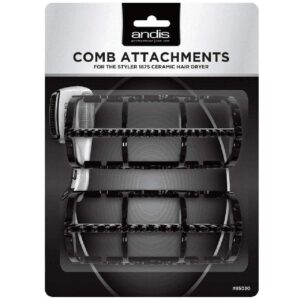 Andis Company 85030 Replacement Combs/85020, Black