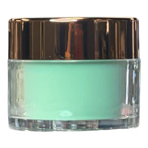 ENL Colored Acrylic Powder> 1oz Jar: Self Leveling Acrylic Powder> Non Yellowing> Easy To Use> DIY Nails (Double Mint)