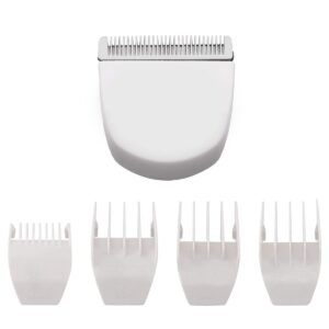 DODAER 1 Pack White Professional Peanut Clipper/Trimmer Snap On Replacement Blades #2068-300-Fits Compatible with Professional Peanut Hair Clipper