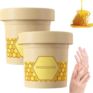 IAEXUOQC 120g Honey Wax Hand Mask>Honey Tear-Off Hand Mask>Honey Milk Hand Peeling Mask>Nourishing & Hydrating Hand Mask>Hand Masks for Dry Hands Repair