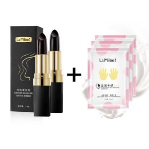 hair color pen black + milk moisturizing gloves
