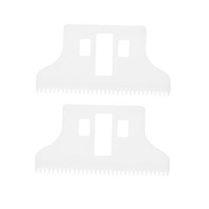 Mikinona Hair Clipper Replacement Blades 2 Pack Ceramic Trimmer Blades Precision Replacement for Clippers