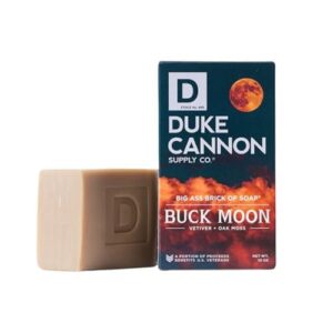 Duke Cannon Supply Co. Big Brick of Soap for Men, Buck Moon Scent, 10 oz (Pack of 1)