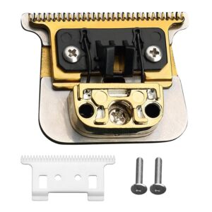 SEKINININT FX707 Premium Replacement Trimmer Blade for BaByliss PRO FX787 & FX726 Outlining Hair Trimmers and LoPROFX Trimmer. Also Compatible with BaBylissPRO Barberology Trimmer Blade FX707. (Gold)