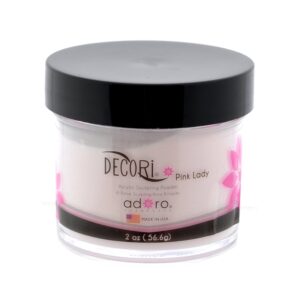 Adoro Decori Acrylic Sculpting Powder Pink Lady 2oz
