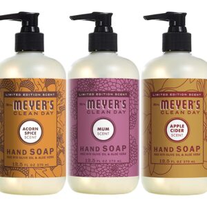 MRS. MEYER’S CLEAN DAY New Spring Scent Variety Pack (Apple Cider + Acorn Spice + Mum)