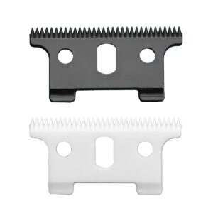 VRMETA Replacement T-Blade For T-Outliner Trimmer Ceramic Blades Replacement Blade For Andis Model GTO, GTX, GO, SL, SLS Trimmers