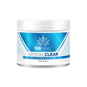 ISB NAILS Acrylic Powder Clear (Crystal Clear> 2 Oz)
