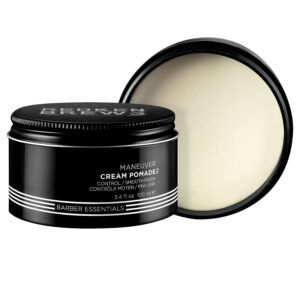Redken Brews Cream Pomade For Men – Provides Medium Hold With Natural and Smooth Finish With Low Shine, For All Hair Types