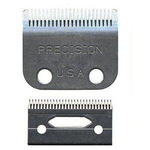 Combo Clipper #1045 Blade Set Professional Adjustable Replacement Clipper Blades, 2 Holes Hair Trimmer Blade for Wahl 1045 5-Star Senior, Magic Clip,Basic, Deluxe, Exclusive, Reflections Senior