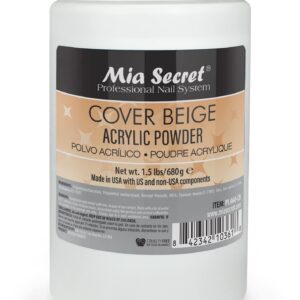 Mia Secret Cover Beige Acrylic Powder – 1.5 lbs