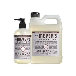 MRS. MEYER’S CLEAN DAY Hand Soap, Refill Variety Pack Soaps Made to Clean and Freshen Hands