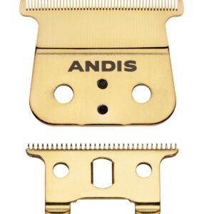 Andis Gold GTX-EXO Cordless GTX-Z Replacement Blade for Men’s Facial Hair Trimming and Precision Detailing