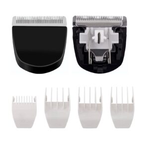 2 Pack Professional Peanut Clipper/Trimmer Snap On Replacement Blades #2068-300 – Compatible with Wahl Peanut Hair Clipper/Trimmer, Black