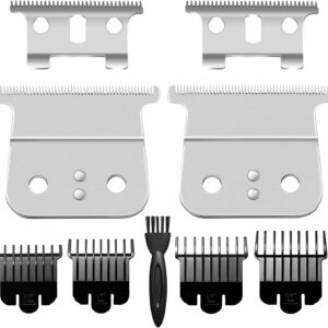 Replacement Blade Compatible with Andis T Outliners Trimmer, Gtx Trimmer, for Hair Clippers Model #04710/04521, 2 Pack.