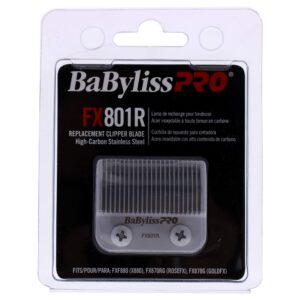BaBylissPRO Barberology Stainless Steel Replacement Taper Blade for Hair Clippers (FX801R)