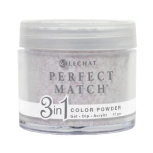 LECHAT Perfect Match 3in1 Powder – Red Ruby Rules> Glitter> 1.48 ounces
