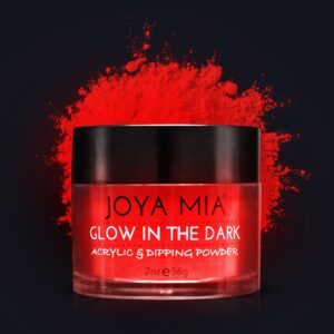 Glow-in-the-Dark Acrylic & Dipping Powder – Premium Nail Powder for Flawless Enhancements> Available in 12 Colors> 2 oz (DPGW-11) – Joya Mia