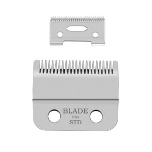 Professional 2-Hole Stagger-Tooth Clipper Blade Compatible with Wahl Hair Clippers for The 5 Star Series Cordless Magic Clip for Barbers and Stylists # 2161