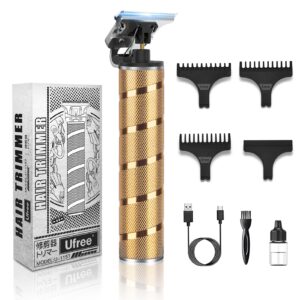 Ufree Hair Trimmer & Beard Trimmer for Men Professional, Electric Razor Shavers for Men, T Blade Precision Edgers Liners, Barber Clippers for Hair Cutting Mustache Facial, Mens Gifts