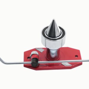 750-087 Mower Blade Balancer, Precision Magnetic Lawnmower Blade Balancer Wall Mount, Replacement for MAG-1000, Universal Metal Design Blade Balancer, Adjustable Gauge Rod Checks Blade Straightness