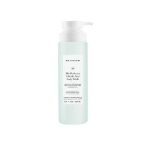 Naturium The Perfector Salicylic Acid Body Wash, Gentle & Smoothing Cleanser, 16.9 oz