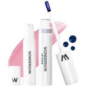 Wonderskin Wonder Blading Lip Stain Peel Off and Reveal Kit – Long Lasting, Waterproof Pink Lip Tint, Transfer Proof Natural Makeup Stain Kit (Beautiful)