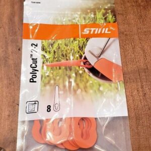 Replacement for STIHL NEW Genuine 2-2 Trimmer Blades 8-pack FSA45 4008-007-1000 OEM