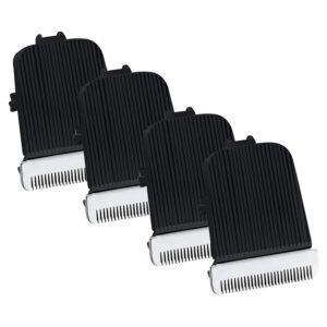 4PCS Trimmer Replacement Blades for Manscaped Replacement Blades,Fit for Manscaped Lawn Mower Electric Groin Hair Trimmer 4.0 3.0 2.0 Replacement Blades