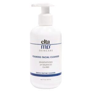 EltaMD Foaming Facial Cleanser Face Wash, Gentle Foaming Face Wash and Makeup Remover, Oil Free , 7 oz Pump