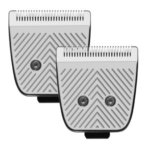 Amorka Replacement Blade for Manscaped The Lawn Mower 5.0 Ultra Trimmer Blades, Hygienic Snap-In Ceramic Blade with Metal Guard, Fit for Manscaped Lawn Mower 5.0 Ultra Replacement Blades – Pack of 2
