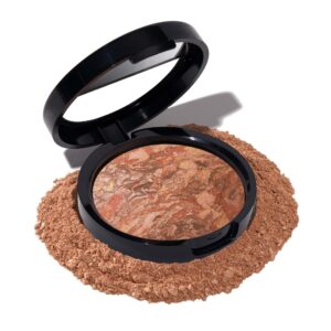 LAURA GELLER NEW YORK Baked Balance-N-Glow Illuminating Foundation – Deep – Buildable Sheer to Light Coverage – Satin Finish