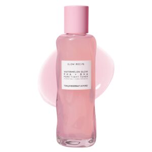 Glow Recipe PHA + BHA Face Toner – Korean Skin Care Pore Minimizer & Gentle Facial Exfoliator for Tightening, Hydrating & Exfoliating – Glycerin, Watermelon & Cactus Water (150ml)