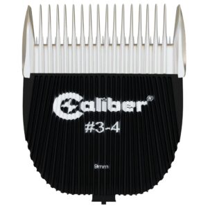 Caliber Pro 380 ACP Replacement Ceramic/Titanium Blade – Cordless Clipper Detachable and Adjustable Blades – Professional Men’s Hair Grooming Clippers Blade with Oil Set (9mm)