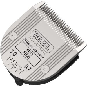 Wahl Professional Animal 5-in-1 Pro Adjustable Clipper Blade – for Arco, 5 Style Groom, Bravura, Chromado, Creativa, Figura & Motion Clippers – Replacement Blades – Silver