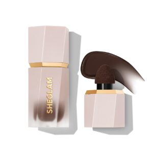 SHEGLAM Sun Sculpt Cool Toned Liquid Contour Stick Long Lasting Cream Bronzer Makeup – Camel Suede