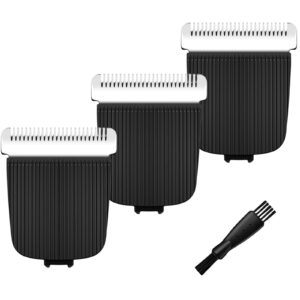Replacement Blades for Manscape Lawn Mower 4.0 3.0 2.0 Trimmer – 3Pack,Ceramic Blades Compatible with Manscaped 3.0 Replacement Blades and Manscaped 2.0 Replacement Blades.