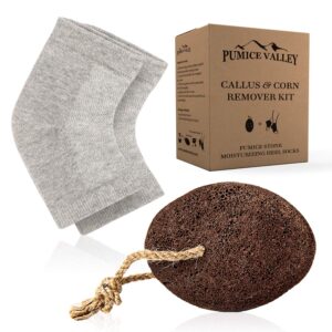 Pumice Stone for Feet Set – Natural Lava Foot Stone Callus Removing Set – Foot Care Kit for Dry Cracked Feet Body Hands – Health Foot Care
