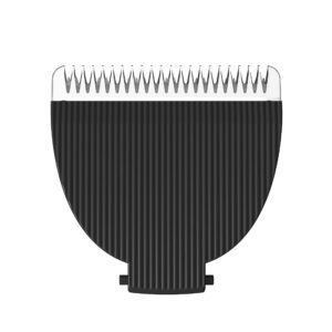 Black Replaceable Blade Head for LXCGROOMER W001 Trimmer, Durable and Hygienic Ceramic Blade Head, Multi-Part Hair Trimmer Blade Head Refill, Ball Trimmer Replacement Head, 1 Pack