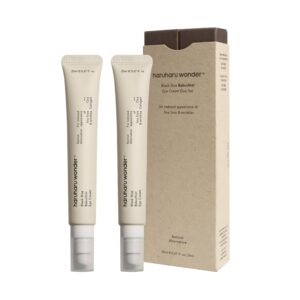HARUHARU wonder Black Rice Bakuchiol Eye Cream 0.67 fl.oz (Pack of 2) | Wrinkle Care, Natural Retinol Alternative | Cruelty Free