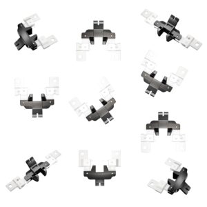 DODAER Upgrade Metal Blade Drive Assembly Lever Compatible with Andis AG & AGC pet Clipper (10 Pack)